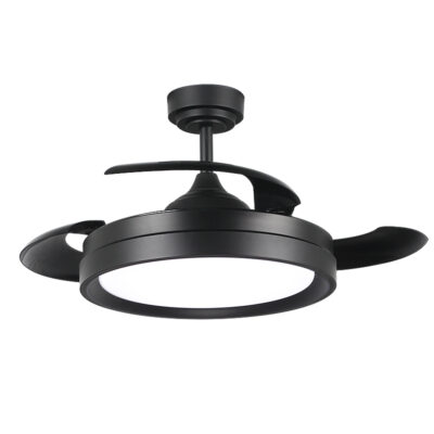 Ventilateur de plafond LED Yeray Noir II - Ledme - LM8819