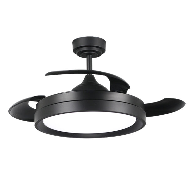 Ventilateur de plafond LED Yeray Noir II - Ledme - LM8819
