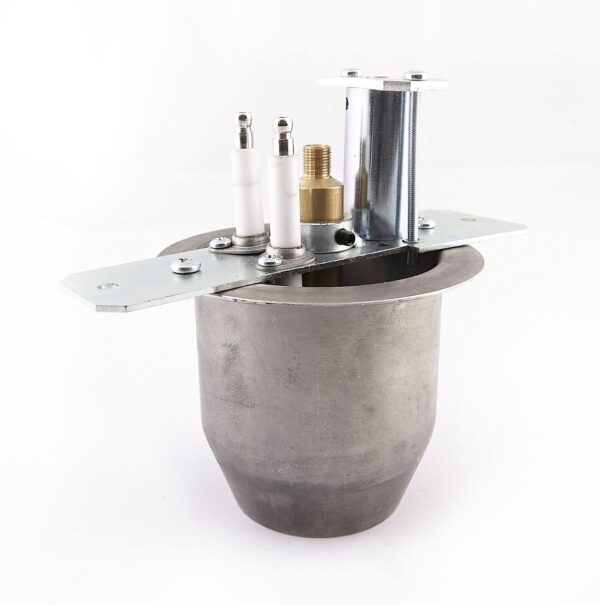 Tête de flamme avec bloc électrodes pour chauffage V40 - 3300335 - CLAS Equipements