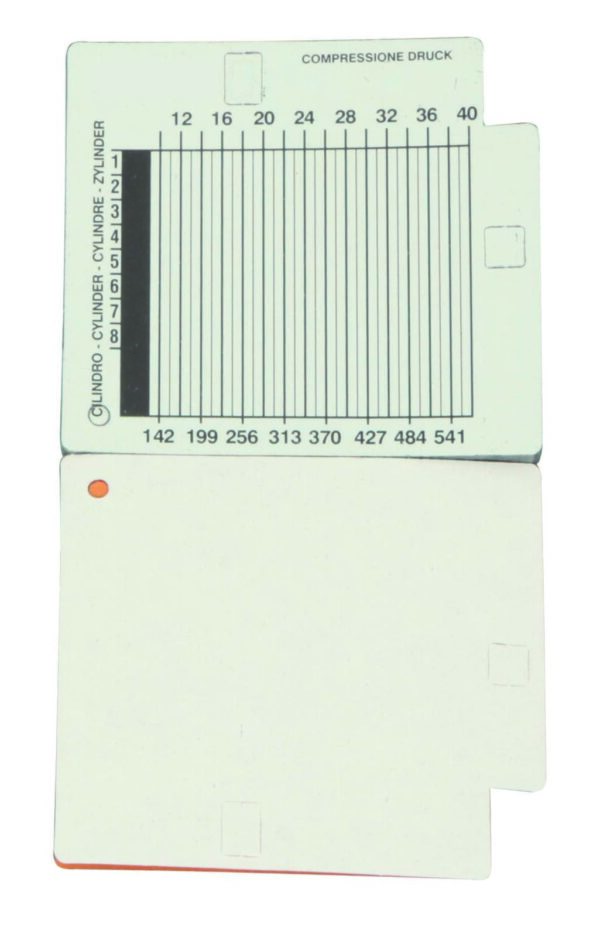 50 fiches diagramme Diesel pour compressiomètre - AC 0210 - CLAS Equipements