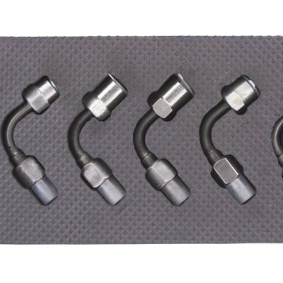 6 adaptateurs coudés pour tester la haute pression des moteurs diesel - AC 0805 - CLAS Equipements