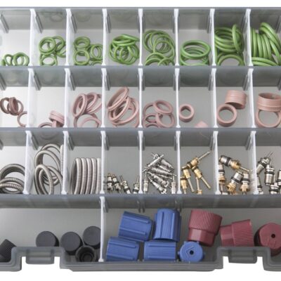 Coffret maintenance climatisation véhicules Français (214 pcs) - AC 4024 - CLAS Equipements