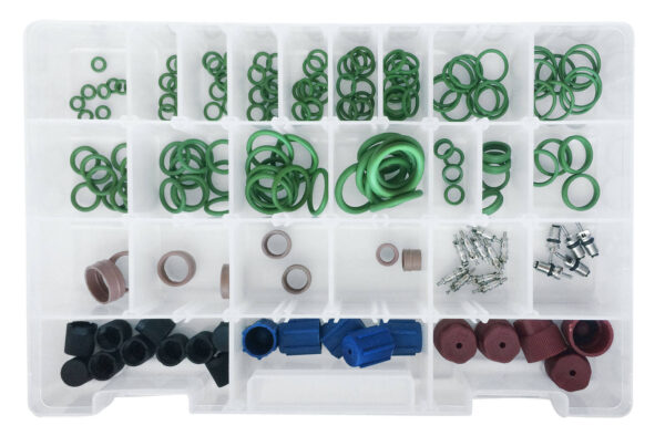 Coffret maintenance climatisation véhicules Italiens (178 pcs) - AC 4026 - CLAS Equipements