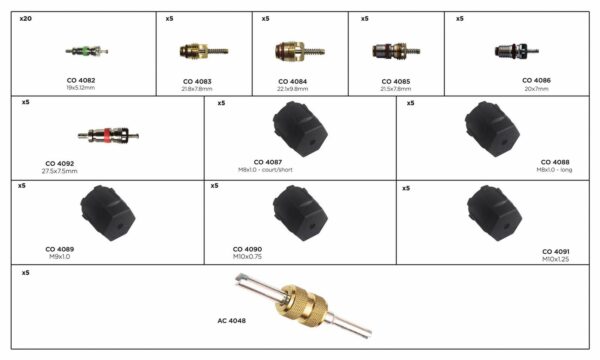 Coffret de maintenance climatisation R1234yf - AC 4054 - CLAS Equipements – Image 4