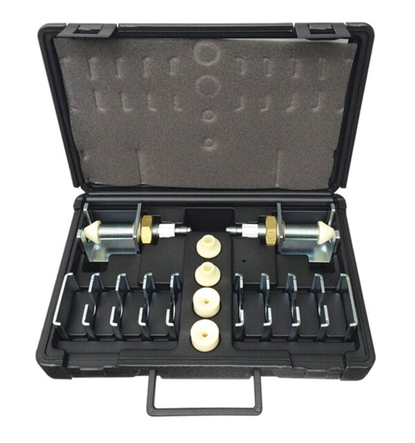 Coffret kit adaptateurs coniques pour rinçage d'éléments de climatisation - AC 4061 - CLAS Equipements