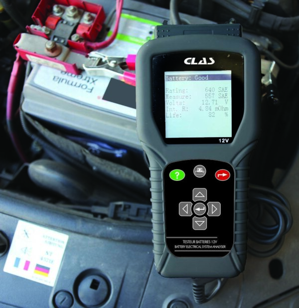 Testeur batteries 12/24V avec imprimante - AC 5244 - CLAS Equipements – Image 3