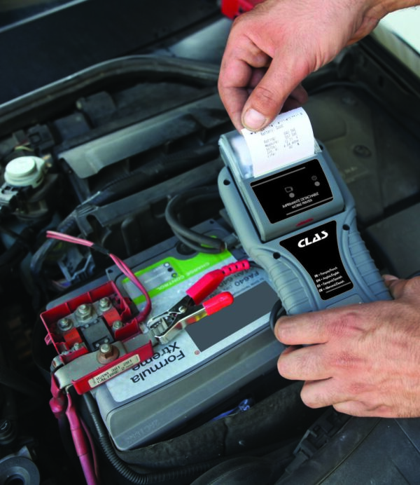 Testeur batteries 12/24V avec imprimante - AC 5244 - CLAS Equipements – Image 4
