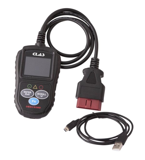Lecteur code défaut OBD II pour véhicules - AC 5247 - CLAS Equipements