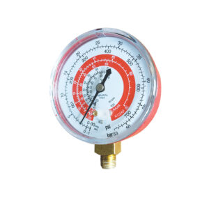 Manomètre R134a - R1234yf BP 1x1/8 NPT spécial climatisation véhicule - AC 9159 - CLAS Equipements