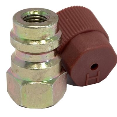 5 raccords rapidesHP R134a x F1/4" sae (5 pcs) spécial climatisation véhicule - AC 9181 - CLAS Equipements