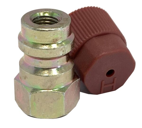 5 raccords rapidesHP R134a x F1/4" sae (5 pcs) spécial climatisation véhicule - AC 9181 - CLAS Equipements