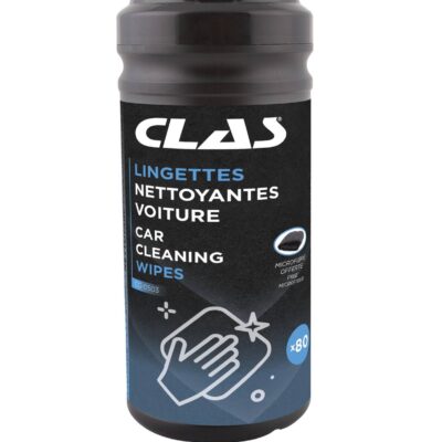 Lingettes nettoyantes voiture (80pcs)- CO 0503 - CLAS Equipements