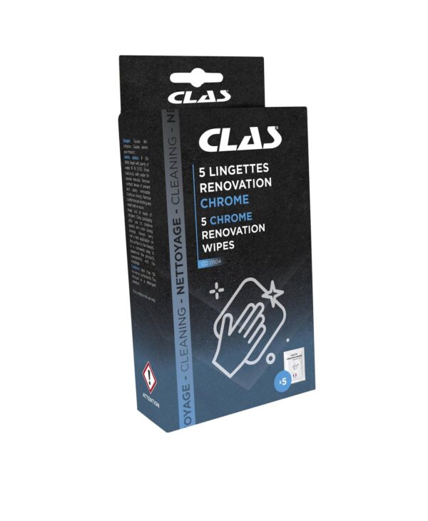 5 lingettes renovation chrome- CO 0504 - CLAS Equipements