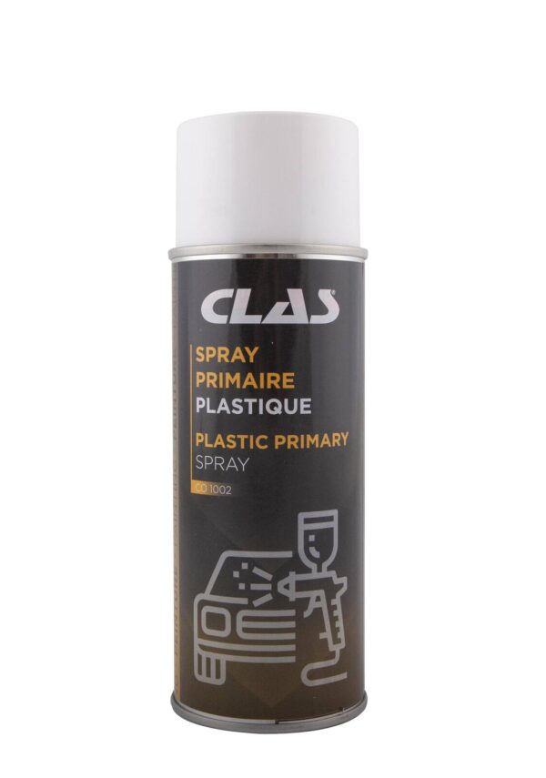 Spray primaire plastique 400mL spécial carrosserie - CO 1002 - CLAS Equipements