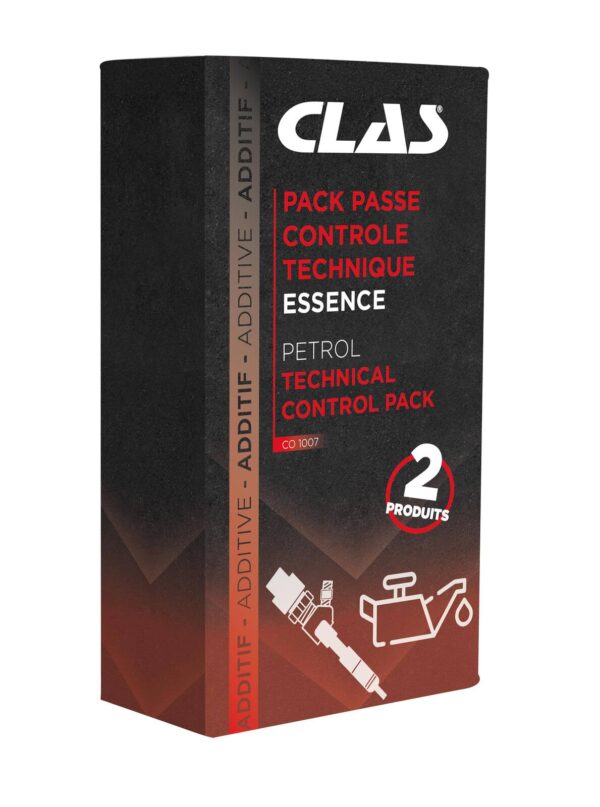 Pack nettoyage passe contrôle technique essence - CO 1007 - CLAS Equipements