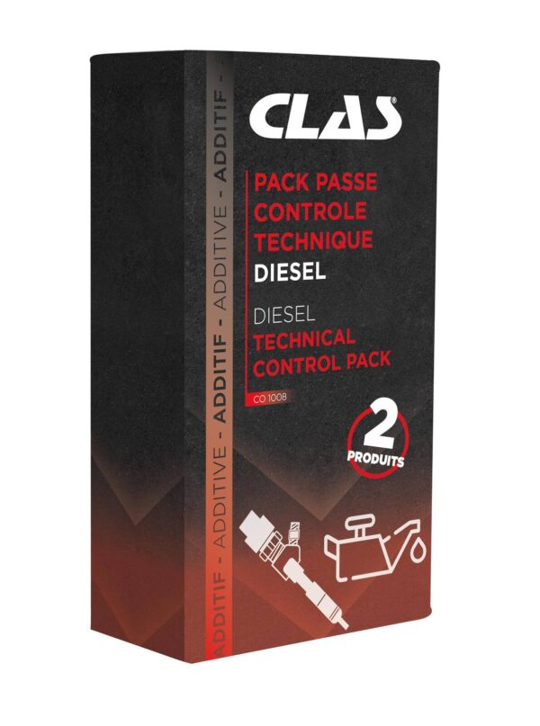 Pack nettoyage passe contrôle technique diesel - CO 1008 - CLAS Equipements