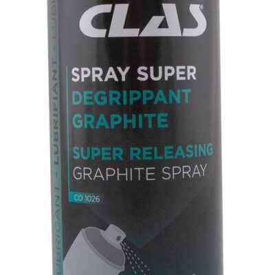 Spray super dégrippant graphite 400ml - CO 1026 - CLAS Equipements