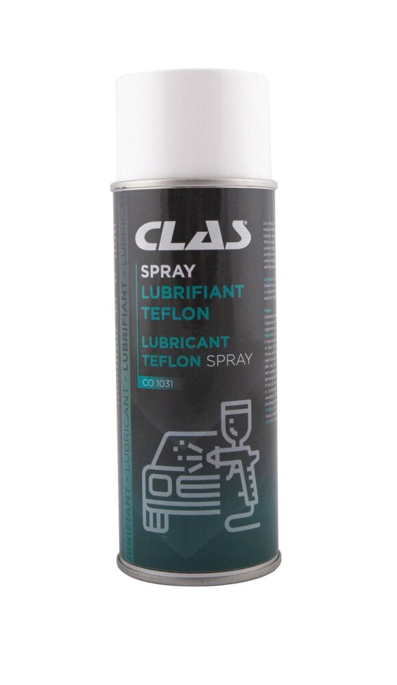 Spray lubrifiant teflon 500ml - CO 1031 - CLAS Equipements