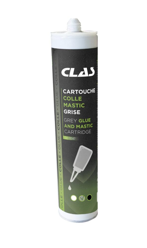 Cartouche colle mastic grise 310ml - CO 1047 - CLAS Equipements