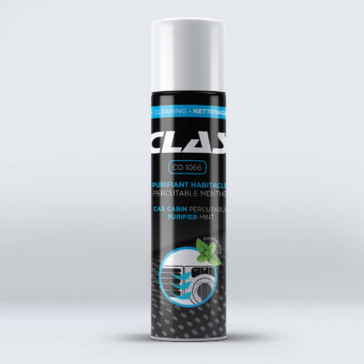 Spray purifiant habitacle percutable vertical 100ml Menthe - CO 1066 - CLAS Equipements