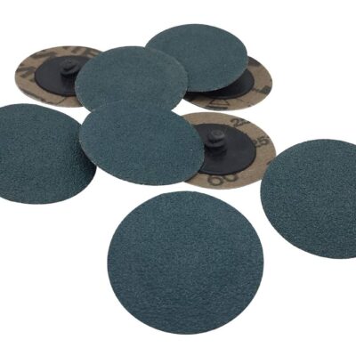 50 disques abrasifs Gr60 ø50mm zirconium à vis rapide (Spécial carrosserie) - CO 1204 - CLAS Equipements