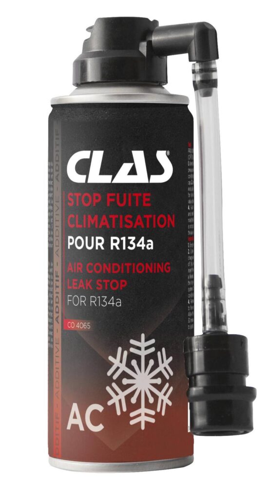 Stop fuite climatisation véhicules pour R134a - USAGE PROFESSIONNEL UNIQUEMENT - Spray 30 ml  - CO 4065 - CLAS Equipements