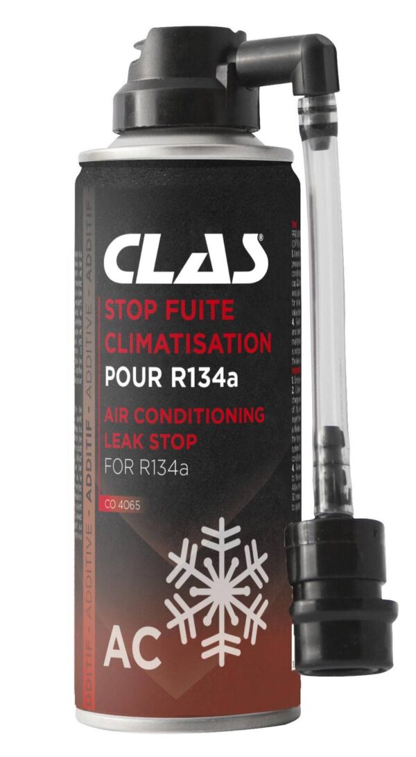 Stop fuite climatisation véhicules pour R134a - USAGE PROFESSIONNEL UNIQUEMENT - Spray 30 ml  - CO 4065 - CLAS Equipements