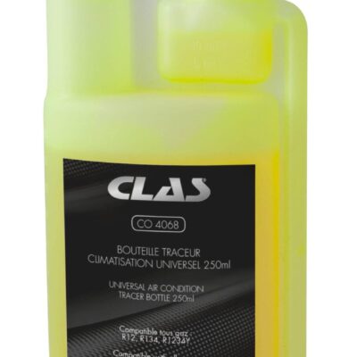 Bouteille traceur climatisation universel 250ml - CO 4068 - CLAS Equipements
