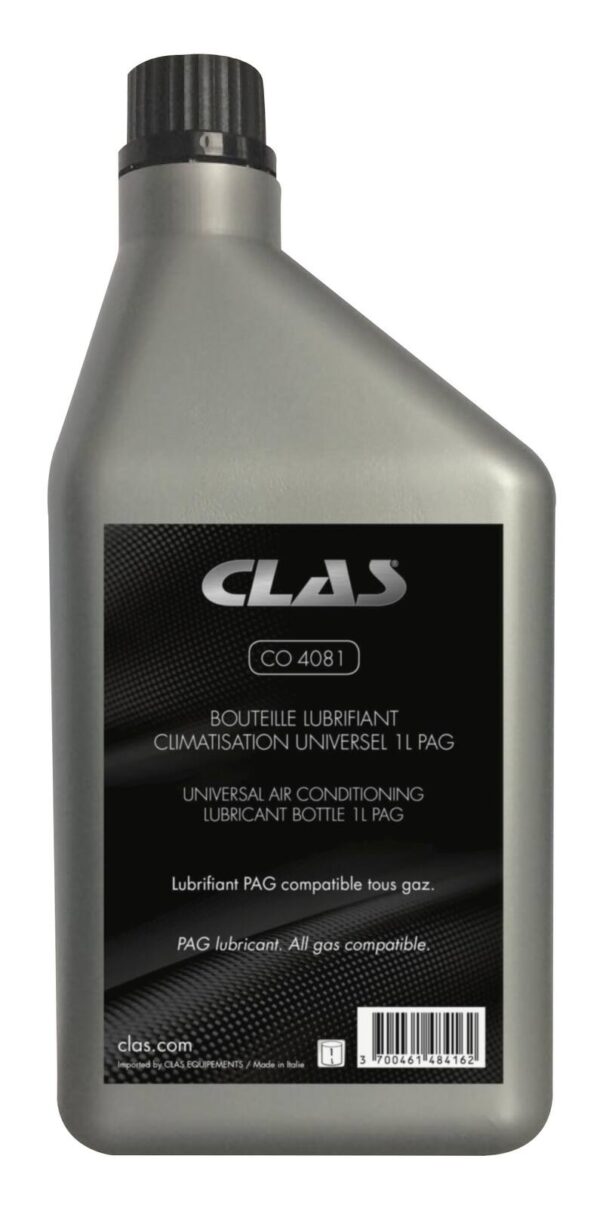 Lubrifiant climatisation universel PAG 1L - CO 4081 - CLAS Equipements