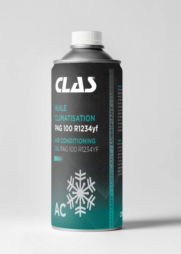 Lubrifiant climatisation PAG 100 250ml -R1234YF - CO 4097 - CLAS Equipements