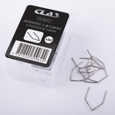 Boite de 50 agrafes v ø 0.8 mm- CO 6073 - CLAS Equipements