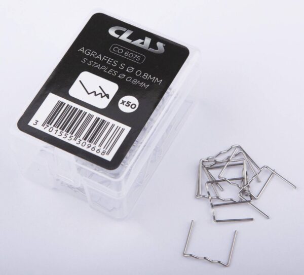 Boite de 50 agrafes s ø 0.8 mm- CO 6075 - CLAS Equipements