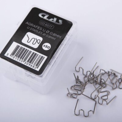 Boite de 50 agrafes u ø 0.8 mm- CO 6077 - CLAS Equipements