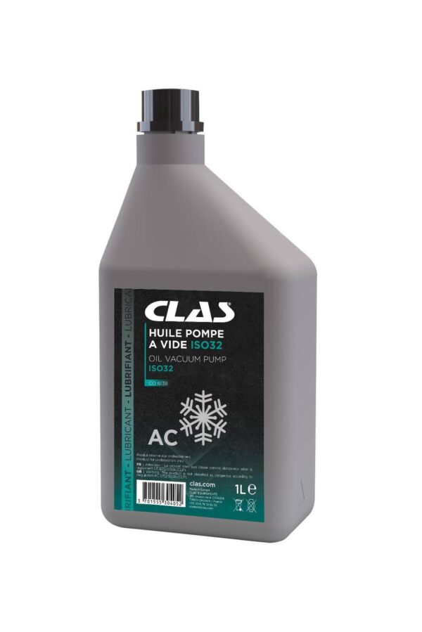 Huile pompe a vide iso32 1l - CO 6138 - CLAS Equipements