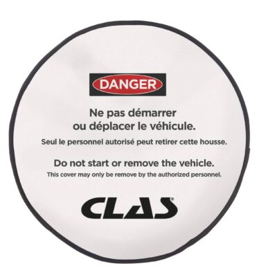 Housse de volant danger pour condamner véhicules à inspection - EG 0031 - CLAS Equipements