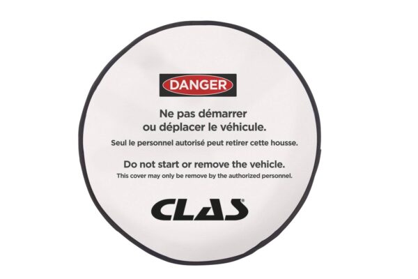 Housse de volant danger pour condamner véhicules à inspection - EG 0031 - CLAS Equipements