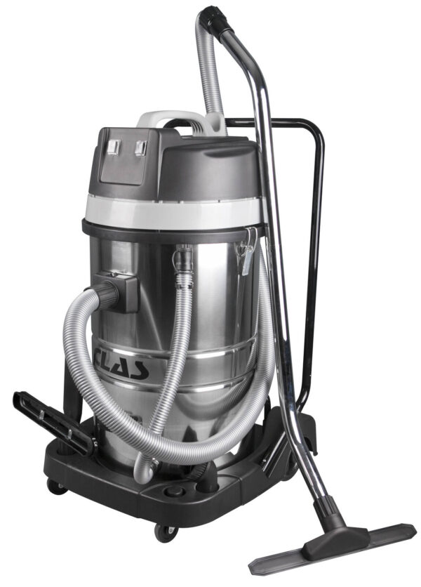 Aspirateur eau et poussiere 2x1000W 230V 80 litres - EG 0040 - CLAS Equipements