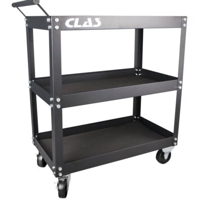 Servante d'atelier 3 plateaux 210Kg L.766 x l.415 x H.840 mm - EG 0083 - CLAS Equipements