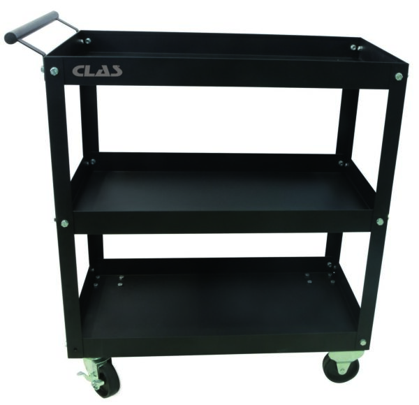 Servante d'atelier 3 plateaux 210Kg L.766 x l.415 x H.840 mm - EG 0083 - CLAS Equipements – Image 2