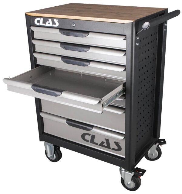 Servante d'atelier 7 tiroirs 400Kg L.688 x l.459 x H.1035mm (sans outils) - EG 0087 - CLAS Equipements – Image 6