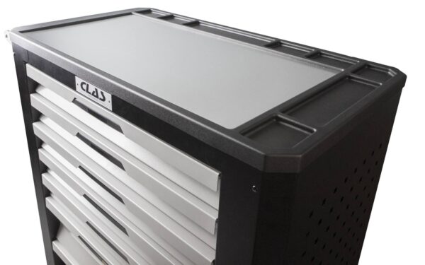 Plateau métalique 662 x 340mm pour servantes d'atelier XL - EG 0091 - CLAS Equipements – Image 2