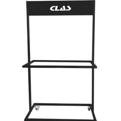 Présentoir à pneus 2 niveaux jusqu'à 10 pneus - EG 0112 - CLAS Equipements