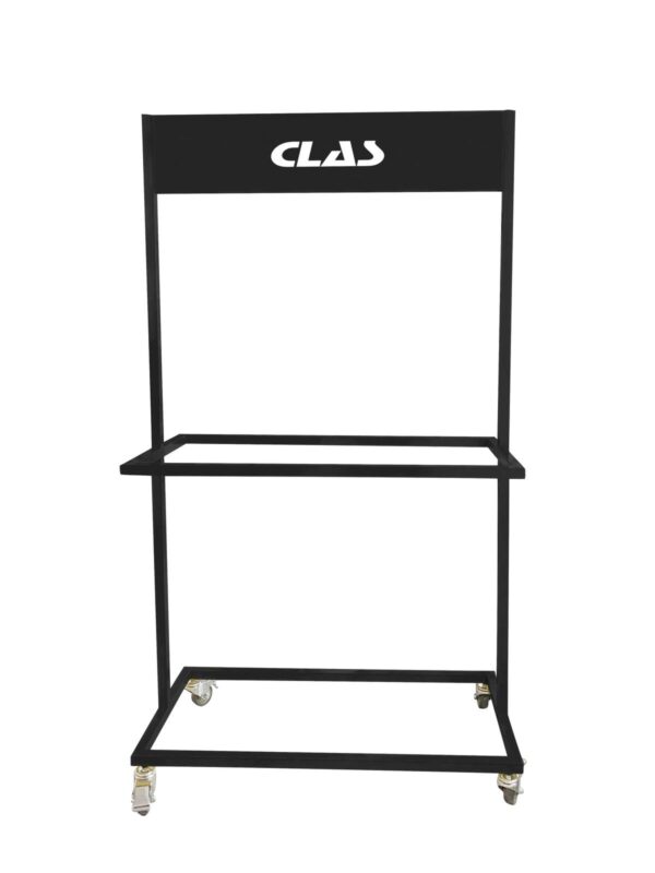 Présentoir à pneus 2 niveaux jusqu'à 10 pneus - EG 0112 - CLAS Equipements