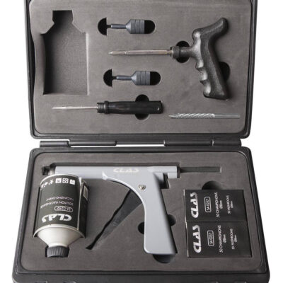Coffret kit réparation pneus tubless avec champignons 8mm et accessoires - EG 0265 - CLAS Equipements