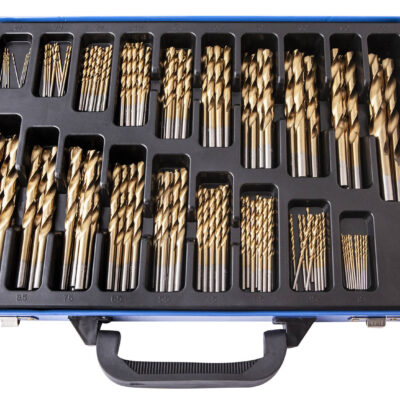 Coffret 170 forets HSS-TiN pour perçage des aciers - EG 0671BL - CLAS Equipements