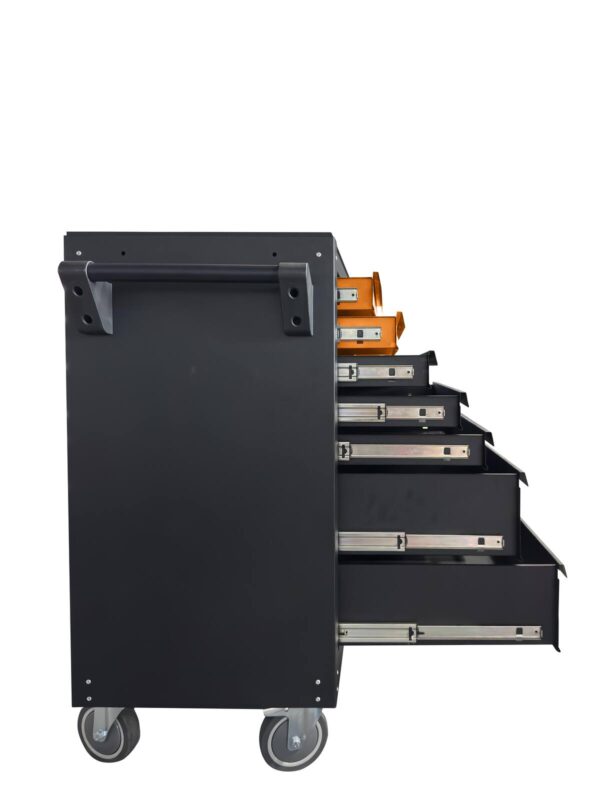 Servante 7 tiroirs + 214 outilsServante 7 tiroirs + 214 outils- EG 1100BL - CLAS Equipements – Image 4