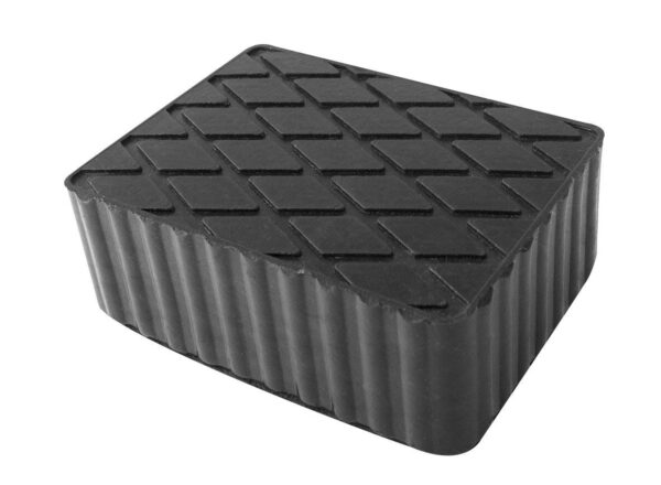 Tampon caoutchouc rectangulaire 160x120x60mm pour pont élévateur - EG 1136 - CLAS Equipements