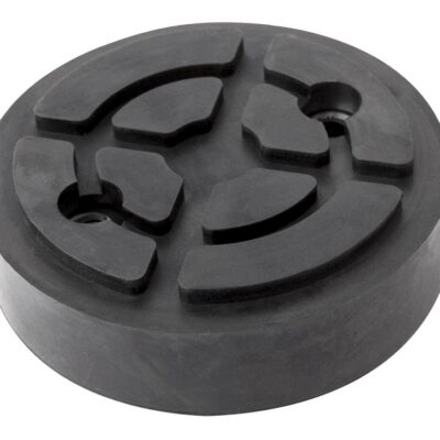 Tampon caoutchouc rond avec renfort 2 rondelles métalliques ø120x32mm pour pont élévateur Launch, Twin Busch, RP Tools - EG 1146 - CLAS Equipements