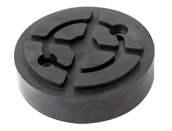 Tampon caoutchouc rond avec renfort 2 rondelles métalliques ø120x32mm pour pont élévateur Launch, Twin Busch, RP Tools - EG 1146 - CLAS Equipements