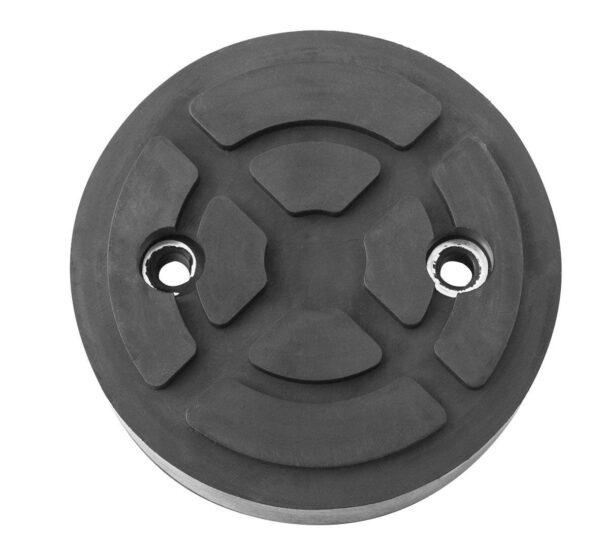 Tampon caoutchouc rond avec renfort 2 rondelles métalliques ø120x32mm pour pont élévateur Launch, Twin Busch, RP Tools - EG 1146 - CLAS Equipements – Image 2